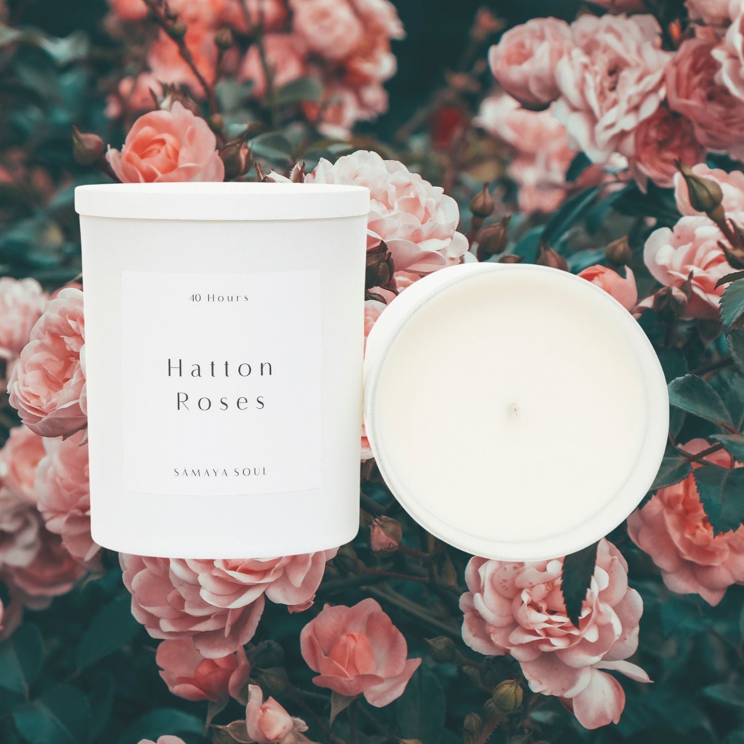 Hatton Roses 40 Hour Candle