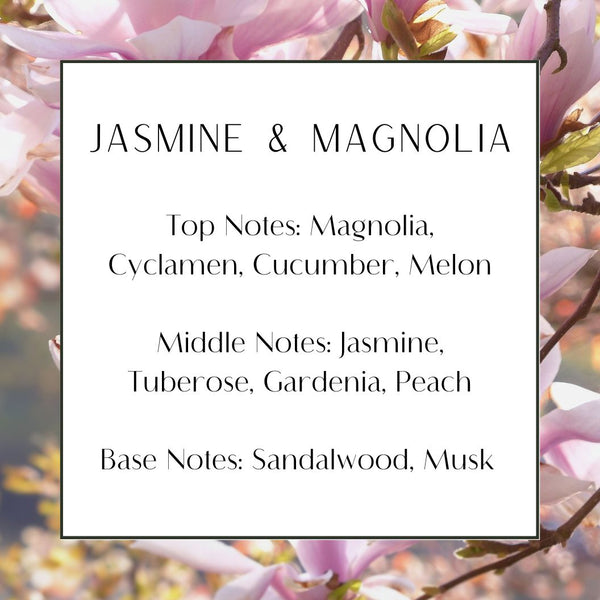 Magnolia & Jasmine Silver Tin Candle