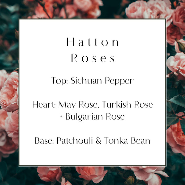 Hatton Roses Car Diffuser Refill