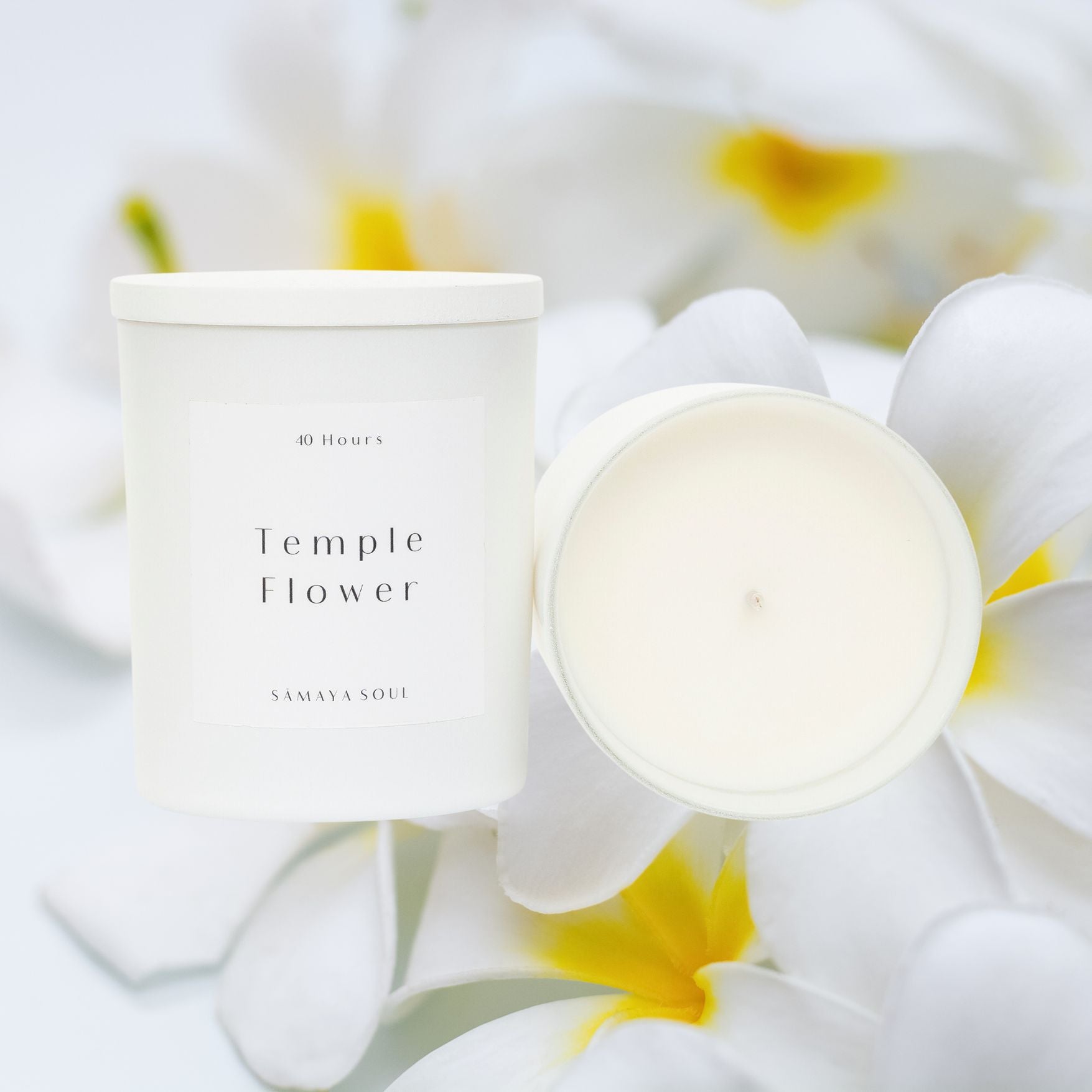 Temple Flower 40 Hour Candle